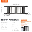 VEVOR Free Standing Dog Gate, 24