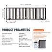 VEVOR Free Standing Dog Gate, 24