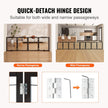 VEVOR Free Standing Dog Gate, 32