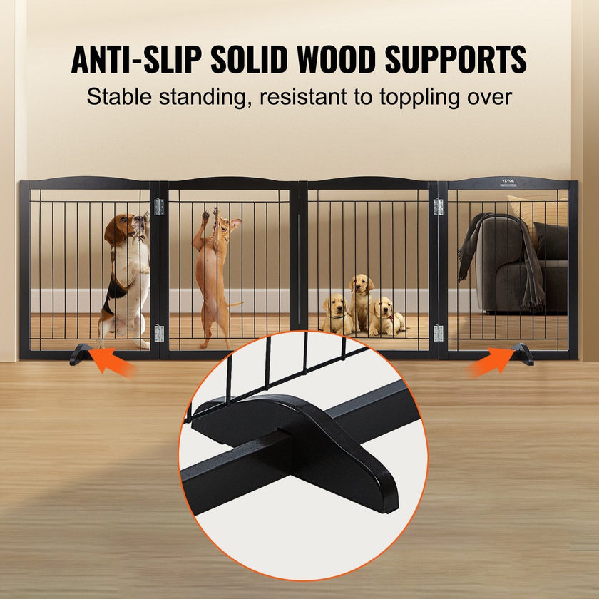 VEVOR Free Standing Dog Gate, 32