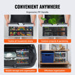 VEVOR Foldable Shopping Basket Portable Grocery Basket 3PCS 16L with Handle
