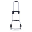 VEVOR Folding Hand Truck, 176 lbs Load Capacity, Aluminum Portable Cart, Convertible Hand Truck and Dolly with Telescoping Handle and Rubber Wheels, Ultra Lightweight Super Strong for Moving Warehouse