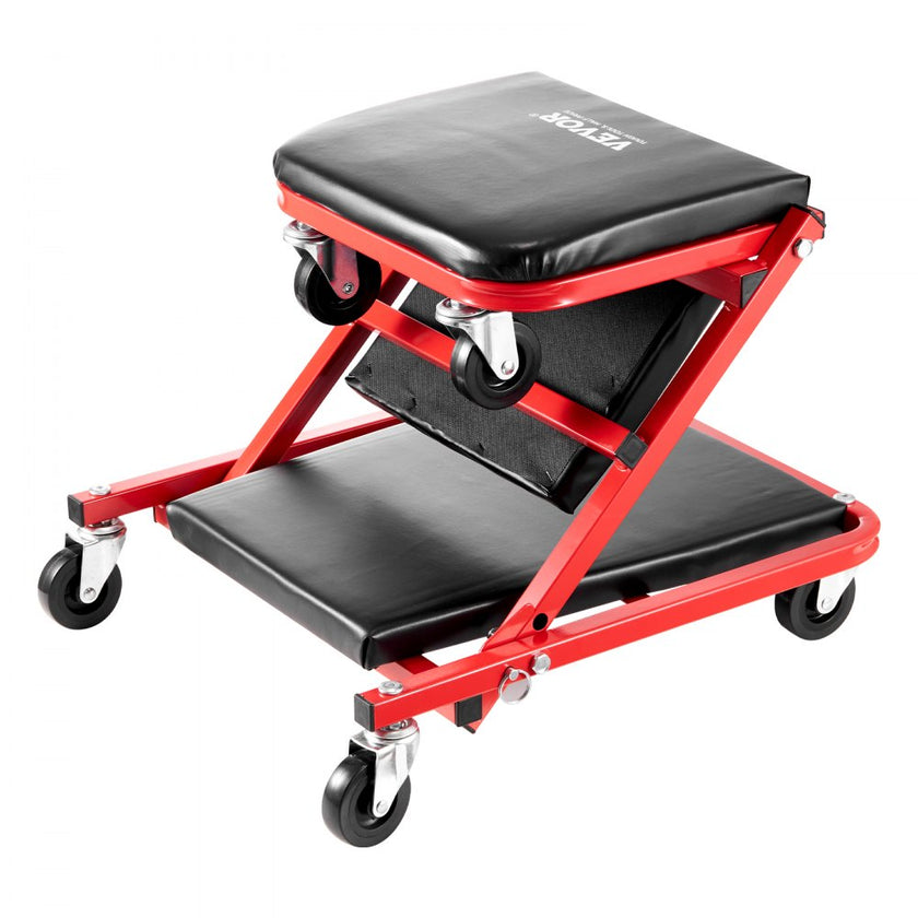 VEVOR 36 in Foldable Z Garage Creeper Mechanic Creeper Stool 300 lbs Capacity