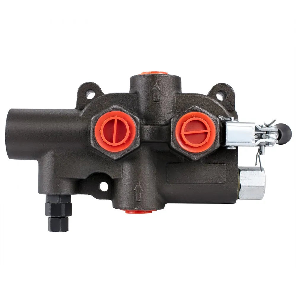 VEVOR Hydraulic Directional Control Valve, 1 Spool Hydraulic Spool Valve, 21 GPM Hydraulic Loader Valve, 3625 PSI Directional Control Valve, Hydraulic Valves And Controls For Tractors Loaders Tanks