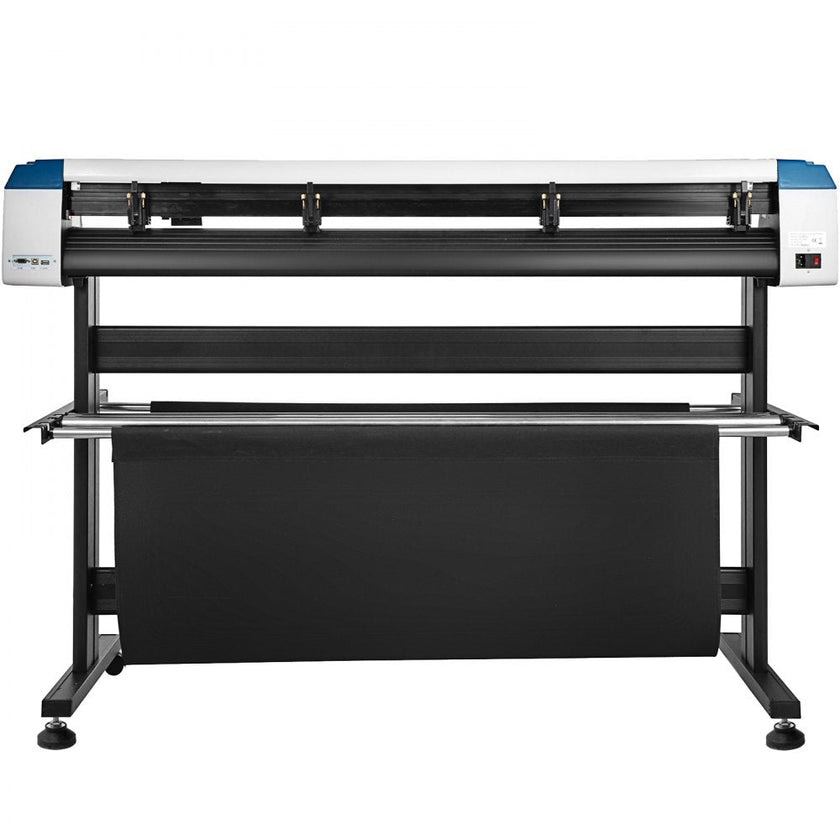 VEVOR Vinyl Cutter 53 Inch Plotter Machine Automatic Paper Feed Vinyl Cutter Plotter Speed Adjustable Sign Cutting with Floor Stand Signmaster Software