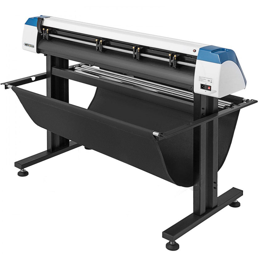 VEVOR Vinyl Cutter 53 Inch Plotter Machine Automatic Paper Feed Vinyl Cutter Plotter Speed Adjustable Sign Cutting with Floor Stand Signmaster Software