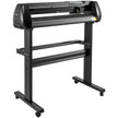 VEVOR Vinyl Cutter, 34 inch Vinyl Cutter Machine 870mm Paper Feed Vinyl Plotter with Floor Stand, Cutting Plotter Machine Adjustable Speed SignMaster Software for Sign Making Labels Windows