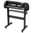 VEVOR Vinyl Cutter Machine, 28in / 720mm, LED Plotter Printer, Precise Manual Positioning, Softwares Support MAC and Windows Systems, Adjustable Force and Speed, Floor Stand for Making Sign Label