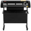 VEVOR Vinyl Cutter, 34Inch Bundle, Vinyl Cutter Machine, Manual Vinyl Printer, LCD Display Plotter Cutter Sign Cutting with Signmaster Software for Design and Cut, with Supplies, Tools