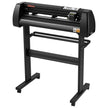 VEVOR Vinyl Cutter Machine, 28inch Vinyl Plotter, LCD Display Plotter Cutter, Adjustable Double-Spring Pinch Rollers Sign Cutting Plotter, Plotter with Signmaster Software for Design and Cut