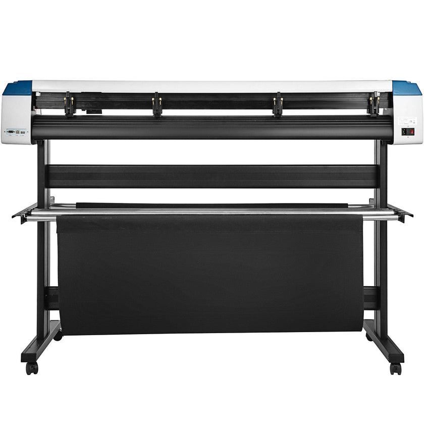 VEVOR Vinyl Cutter 53 Inch Vinyl Cutter Machine Semi-Automatic DIY Vinyl Printer Cutter Machine Manual Positioning Sign Cutting with Floor Stand Signmaster Software
