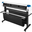 VEVOR Vinyl Cutter 53 Inch Vinyl Cutter Machine Semi-Automatic DIY Vinyl Printer Cutter Machine Manual Positioning Sign Cutting with Floor Stand Signmaster Software