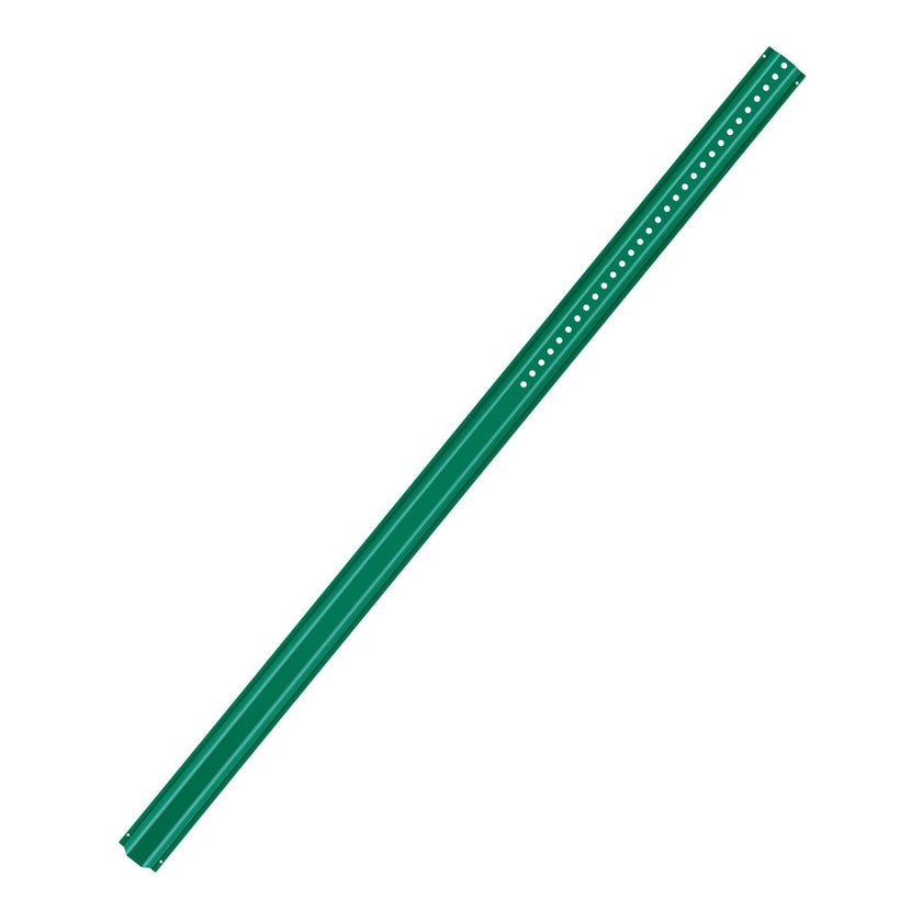 VEVOR Cast Iron Sign Post 6ft Fixed U-Channel Heavy Duty Post Sign Holder Green