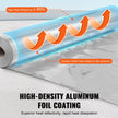VEVOR Double Reflective Insulation Roll Woven Fabric Radiant Barrier 48