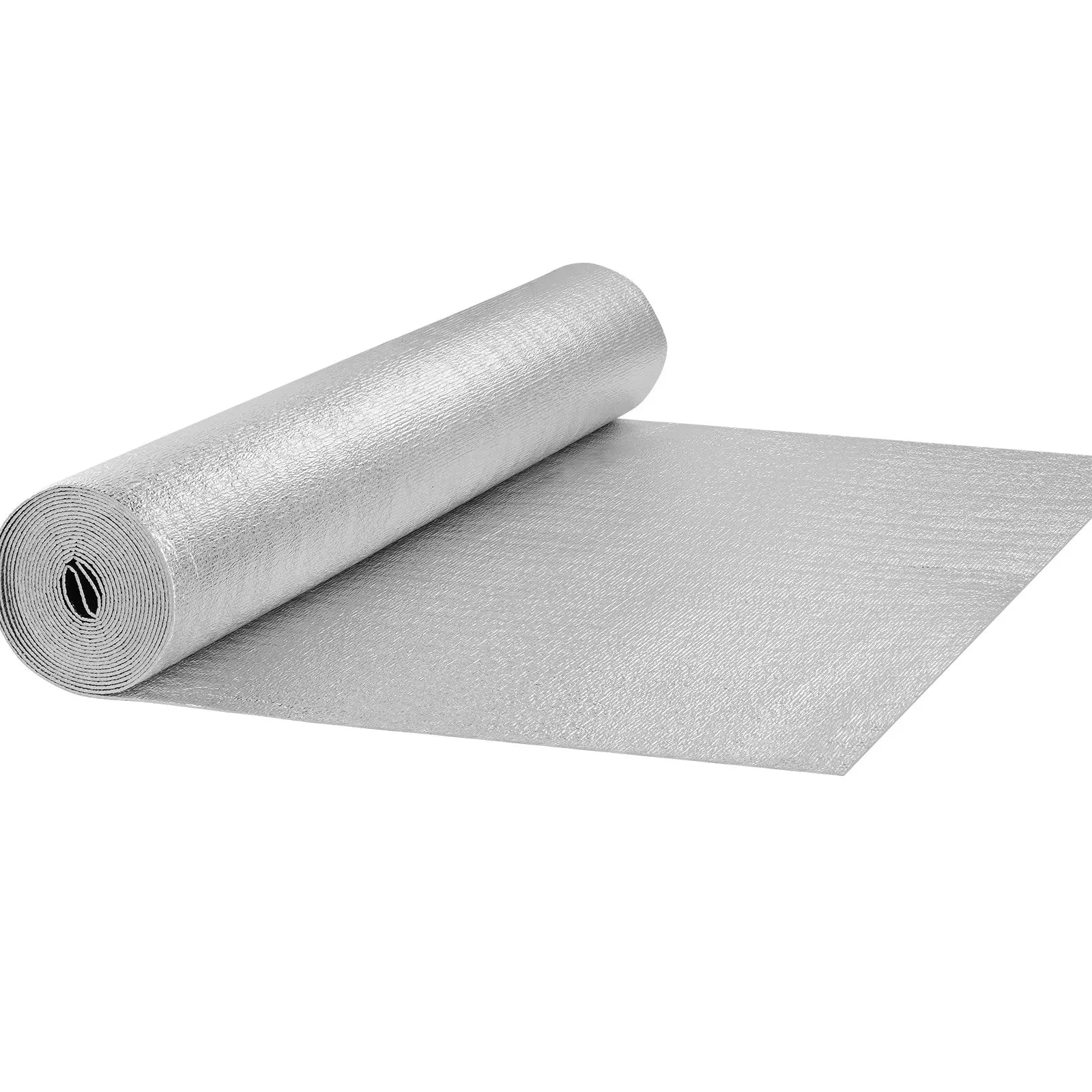 VEVOR Double Reflective Insulation Roll Foam Core Radiant Barrier 48 in x 25 ft