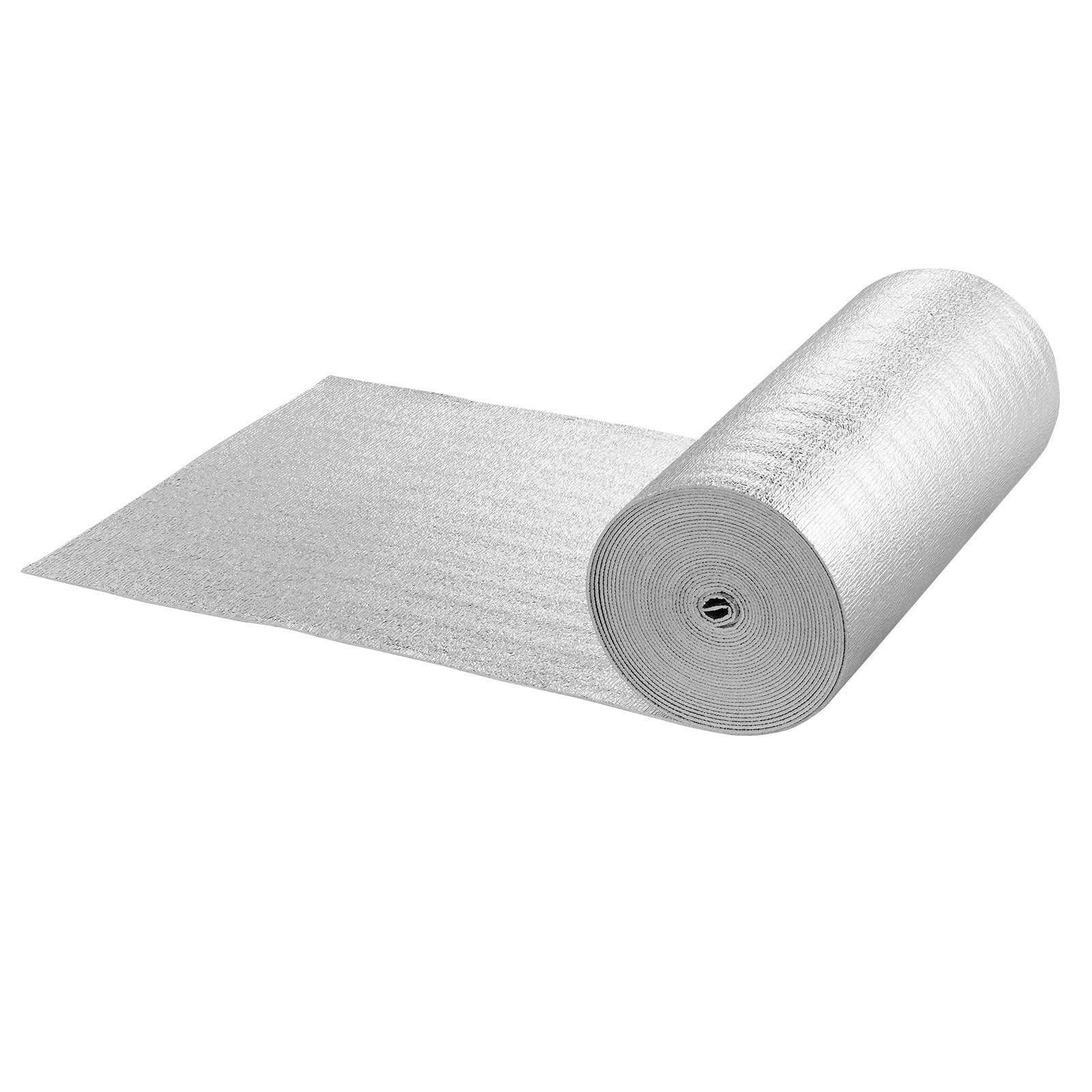 VEVOR Double Reflective Insulation Roll Foam Core Radiant Barrier 23.8in x 50 ft