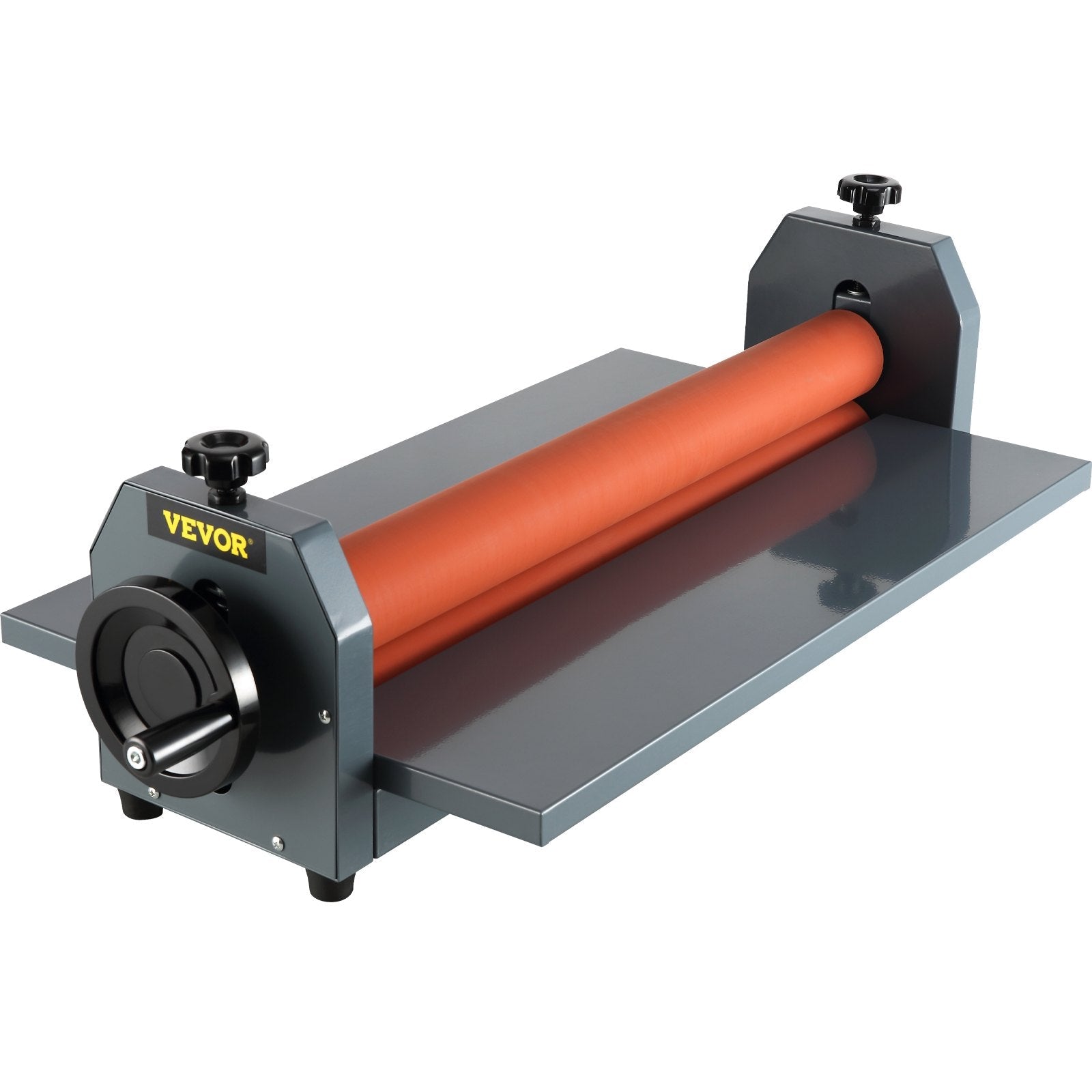 VEVOR 51 Inch Cold Laminator Machine 10mm Manual Vinyl Photo Film Cold laminator Hand Crank Pressure Cold Roll laminator(51Inch)