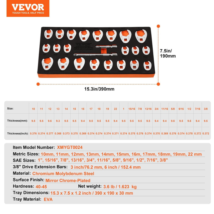 VEVOR 3/8
