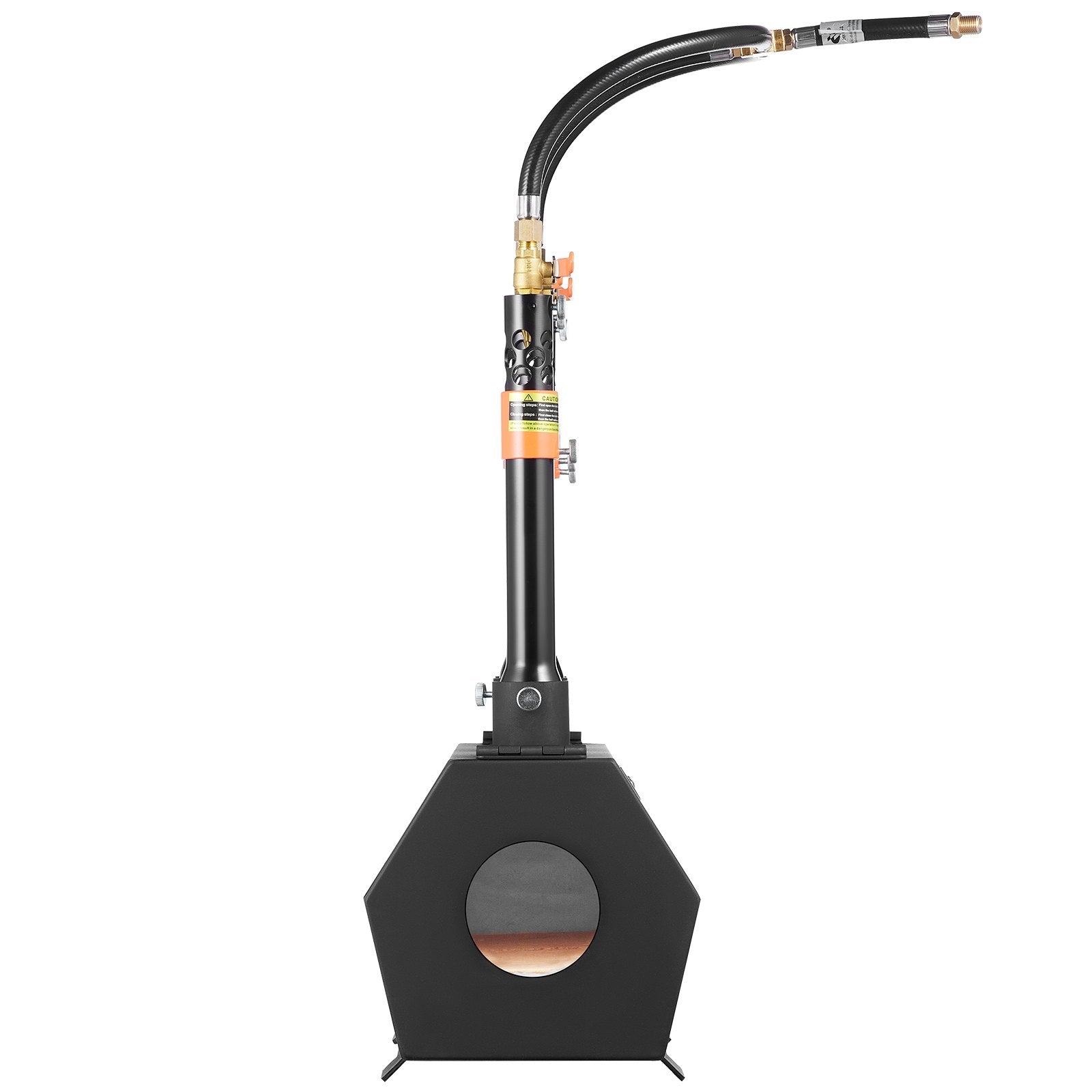 VEVOR Portable Propane Forge 3 Burner Farrier Forge 2600? Tool Knife Metal Forge