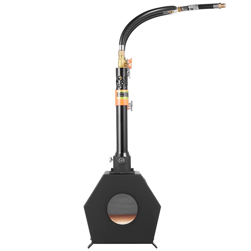 VEVOR Portable Propane Forge 3 Burner Farrier Forge 2600? Tool Knife Metal Forge