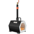 VEVOR Propane Forge Portable, Single Burner Tool and Knife Making, Large Capacity Blacksmith Farrier Forges, Mini Furnace Blacksmithing, Gas Forging Tools and Equipment, Complete Kit