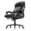 VEVOR Heavy Duty Executive Office Chair with Cutting-edge Adjustable Lumbar Support for Long Hours, Big and Tall 400lbs Office Chair, Wide Thick Padded Strong Metal Base Quiet Wheels