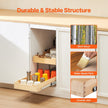 VEVOR 2Tier Pull Out Cabinet Organizer Soft Close Slideout Wood Drawer 14