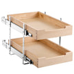 VEVOR 2Tier Pull Out Cabinet Organizer Soft Close Slideout Wood Drawer 14
