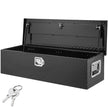 VEVOR Heavy Duty Aluminum Truck Bed Tool Box, Diamond Plate Tool Box with Side Handle and Lock Keys, Storage Tool Box Chest Box Organizer for Pickup, Truck Bed, RV, Trailer, 39