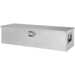 VEVOR Heavy Duty Aluminum Truck Bed Tool Box, Diamond Plate Tool Box with Side Handle and Lock Keys, Storage Tool Box Chest Box Organizer for Pickup, Truck Bed, RV, Trailer, 39
