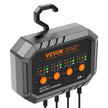 VEVOR Smart Battery Charger, 8-Amp, LiFePO4 Lead-Acid (AGM / Gel / SLA) Car Battery Charger, Fully-Automatic Charger Maintainer Desulfator for Boat Motorcycle Lawn Mower Golf Cart Marine Deep Cycle