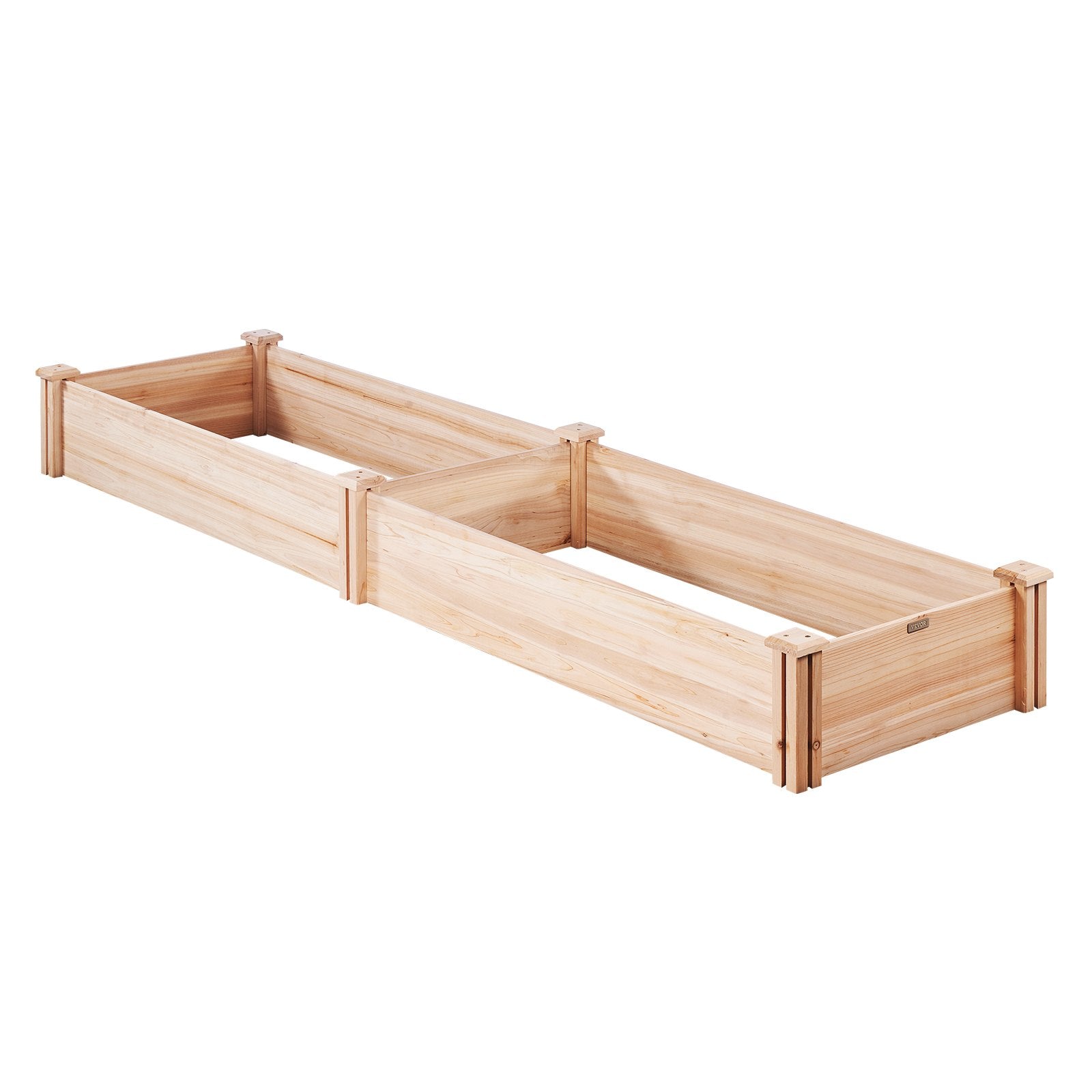 VEVOR Wooden Raised Garden Bed Planter Box 94.5x23.6x9.8