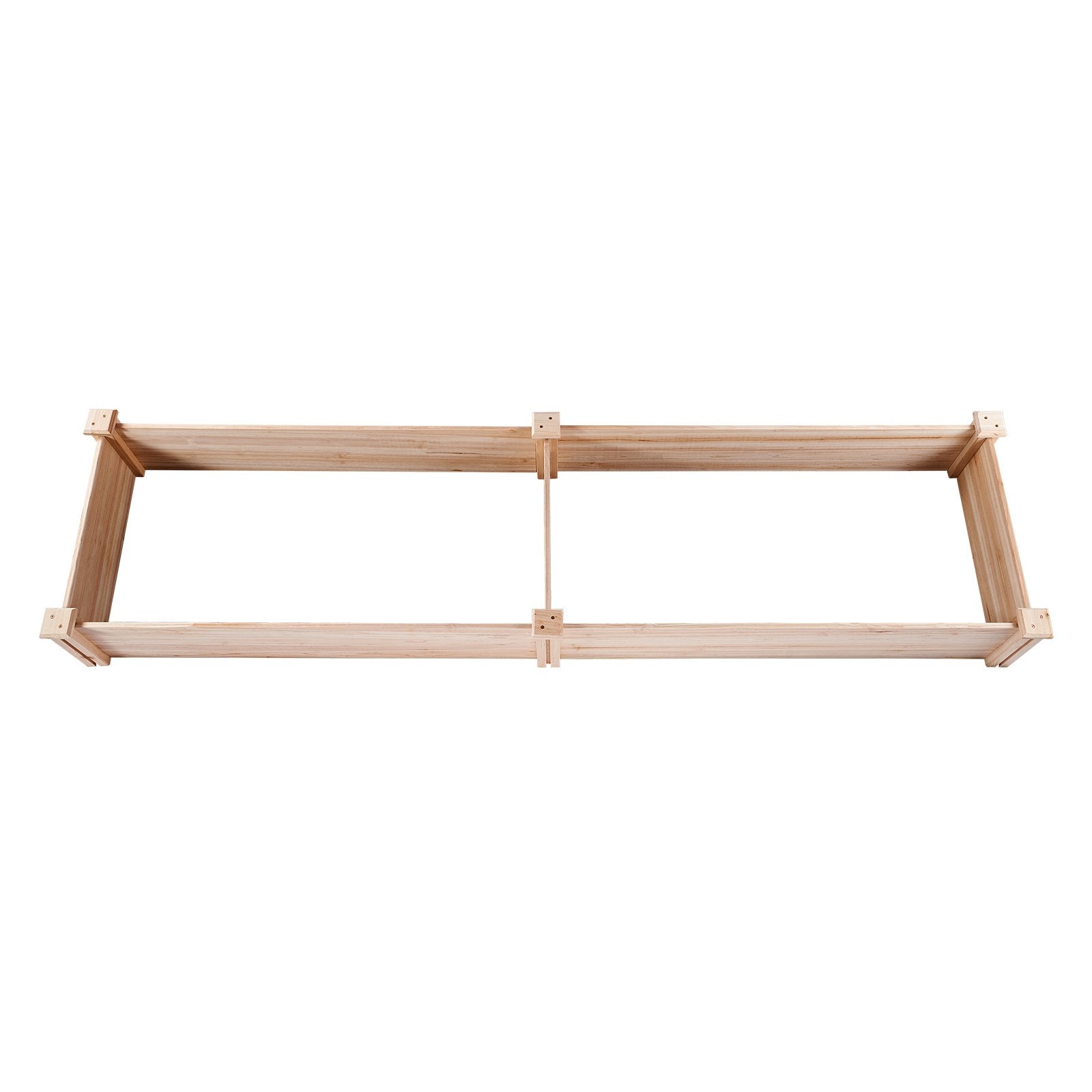 VEVOR Wooden Raised Garden Bed Planter Box 94.5x23.6x9.8
