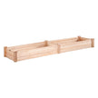 VEVOR Wooden Raised Garden Bed Planter Box 94.5x23.6x9.8