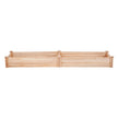 VEVOR Wooden Raised Garden Bed Planter Box 94.5x23.6x9.8