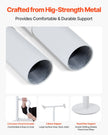 VEVOR Floor-to-Ceiling Transfer Pole 300 Lbs Capacity for 7-10 Ft Ceilings White