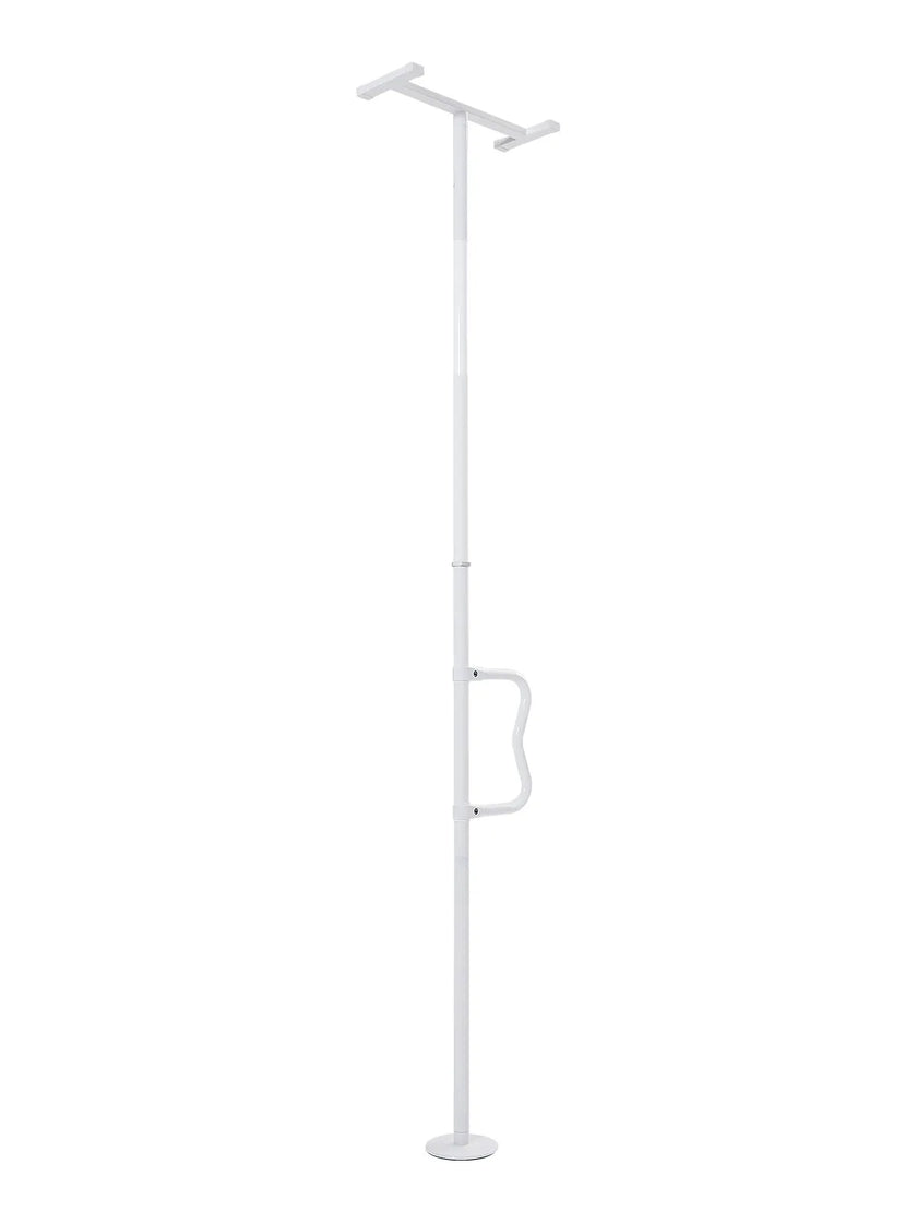 VEVOR Floor-to-Ceiling Transfer Pole 300 Lbs Capacity for 7-10 Ft Ceilings White