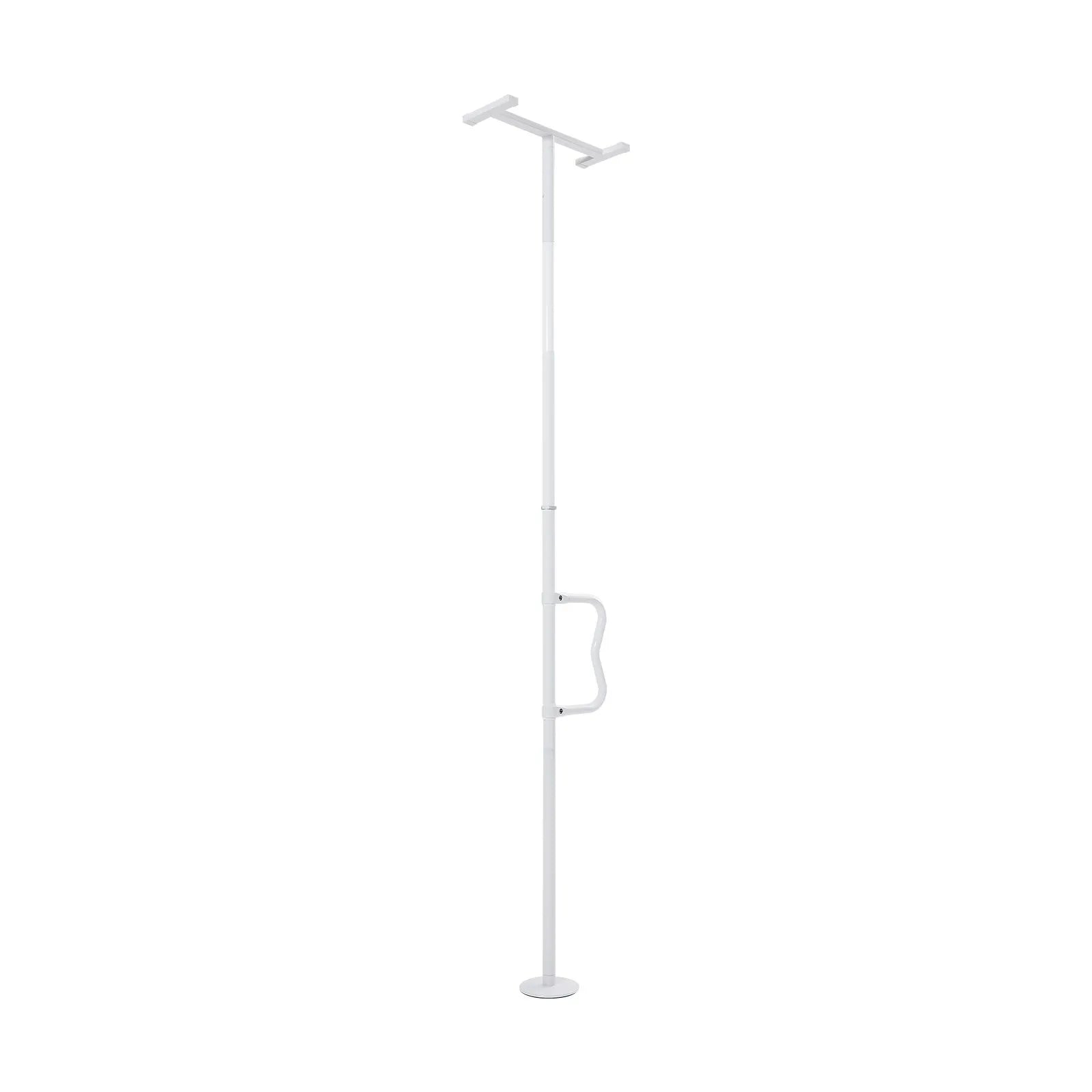 VEVOR Floor-to-Ceiling Transfer Pole 300 Lbs Capacity for 7-10 Ft Ceilings White