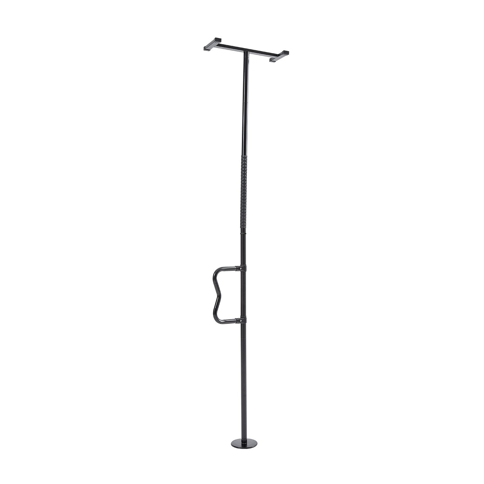 VEVOR Floor-to-Ceiling Transfer Pole 300 Lbs Capacity for 7-10 Ft Ceilings Black
