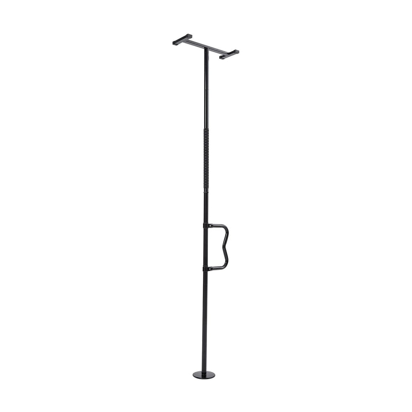 VEVOR Floor-to-Ceiling Transfer Pole 300 Lbs Capacity for 7-10 Ft Ceilings Black