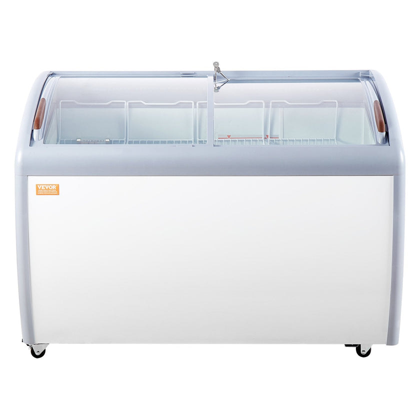 VEVOR 12.8Cu.ft Commercial Ice Cream Display Case Gelato Dipping Freezer Cabinet