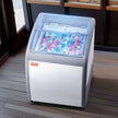VEVOR 5.4 Cu.ft Commercial Ice Cream Display Case Gelato Dipping Freezer Cabinet