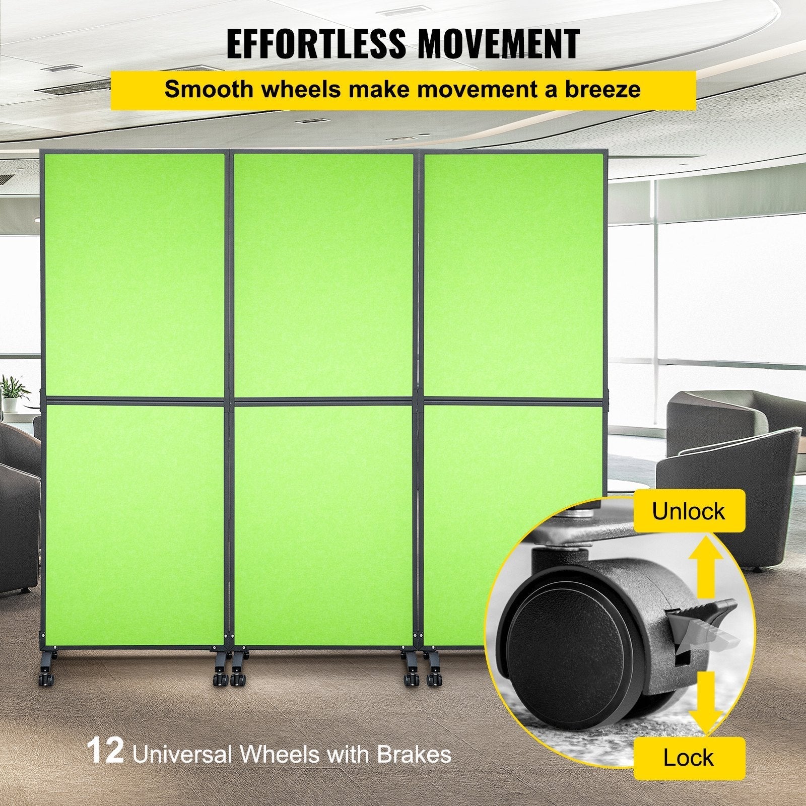 VEVOR Acoustic Room Divider 72\