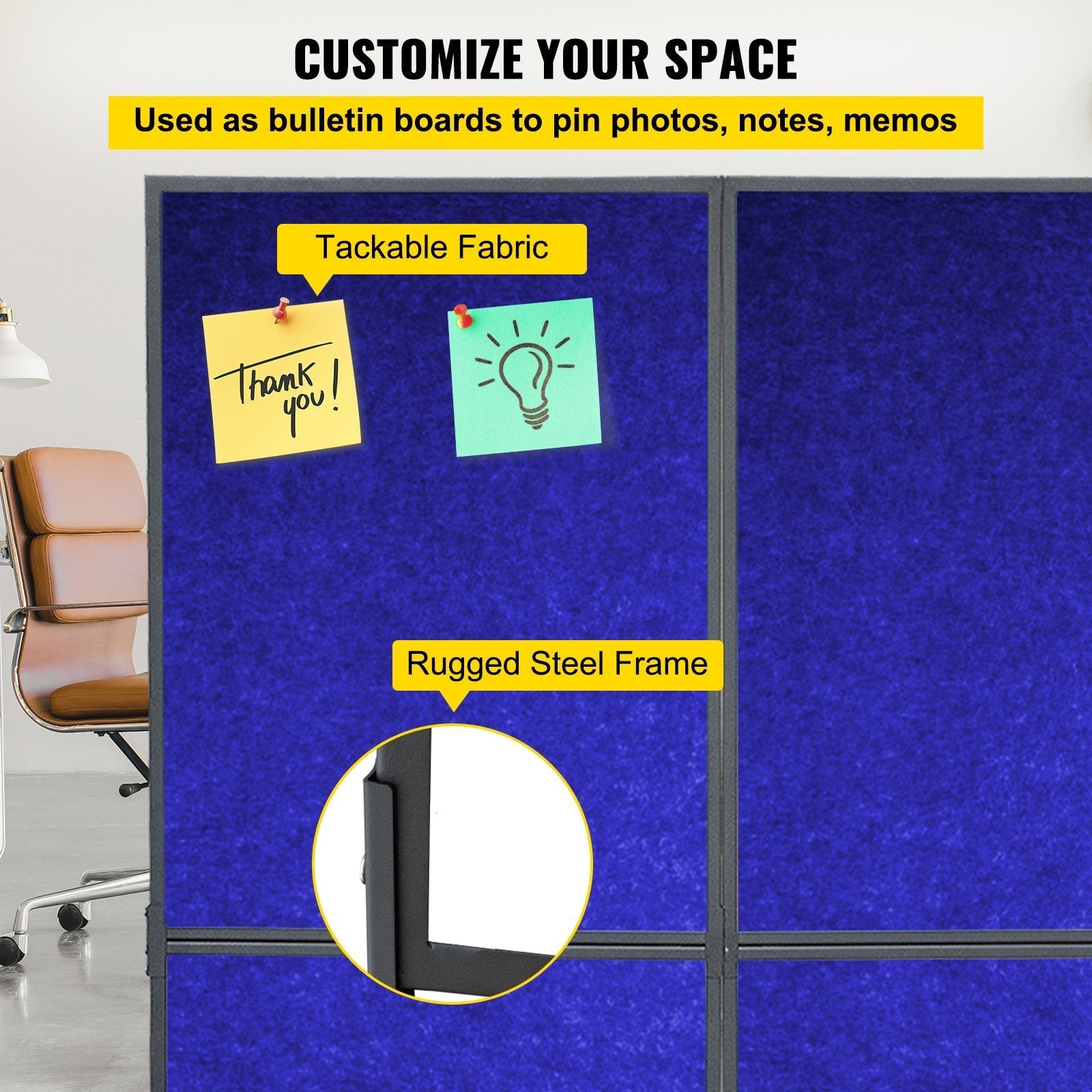 VEVOR Acoustic Room Divider 72