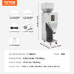 VEVOR Particle Filling Machine, 0.022-2.2 lbs/10-1000g, Automatic Filler Machine with Foot Pedal, Stainless Steel Weighing Filling Machine, Weigh Filler for Beans Seeds Grains Tea Granular Packing