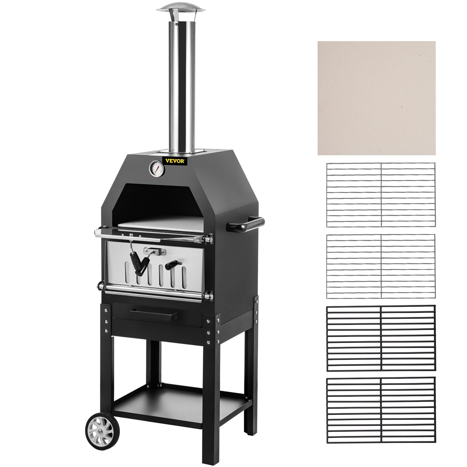 VEVOR Outdoor Pizza Oven, 12\