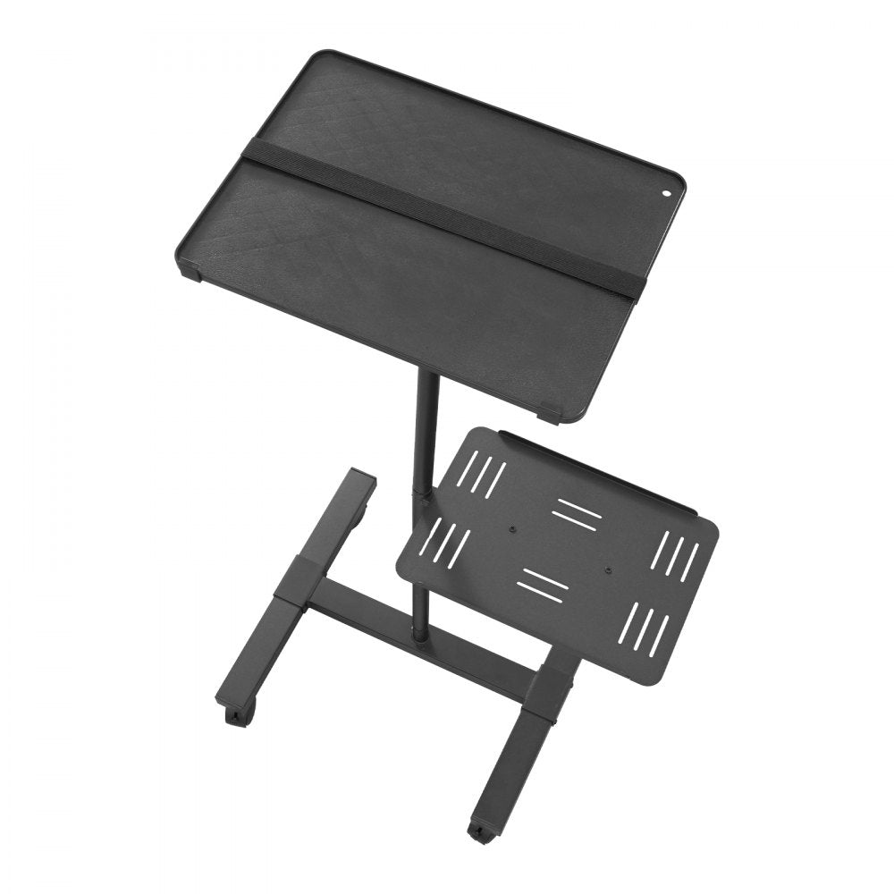 VEVOR Projector Stand with Wheels Projector Floor Stand Height from 22.8-57.3
