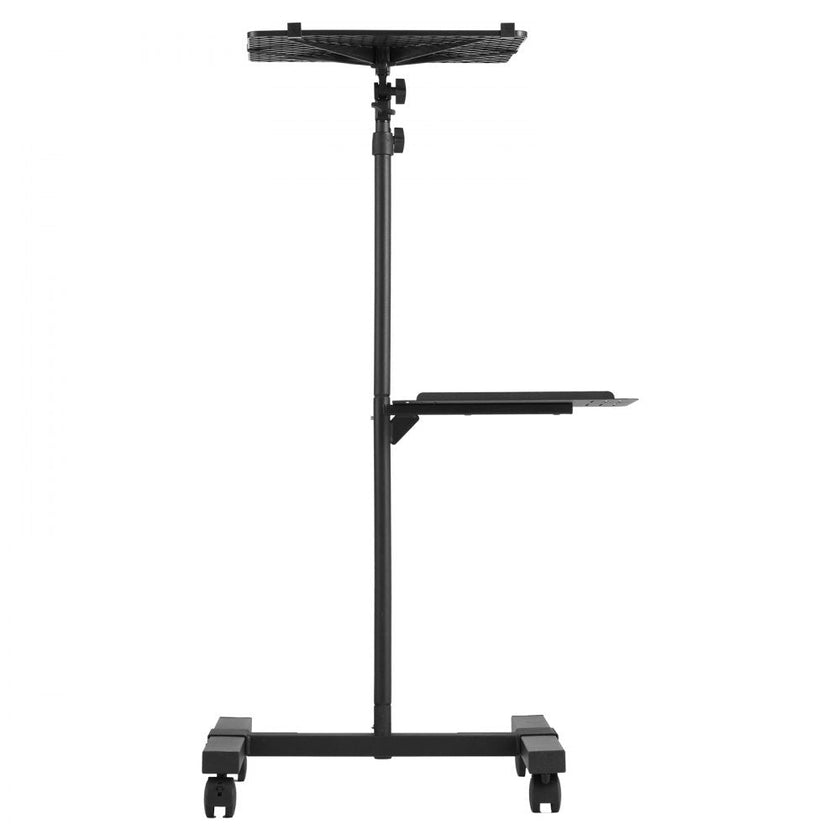 VEVOR Projector Stand with Wheels Projector Floor Stand Height from 22.8-57.3