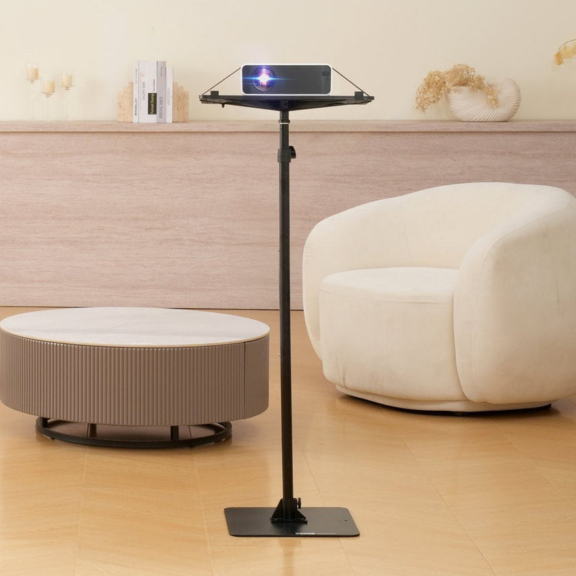 VEVOR Projector Stand Projector Floor Stand Adjustable Height from 30.3 to 63.4