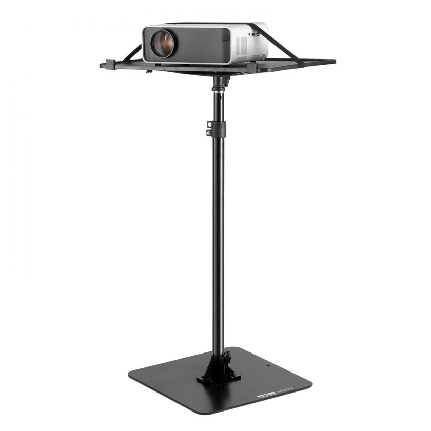VEVOR Projector Stand Projector Floor Stand Adjustable Height from 30.3 to 63.4